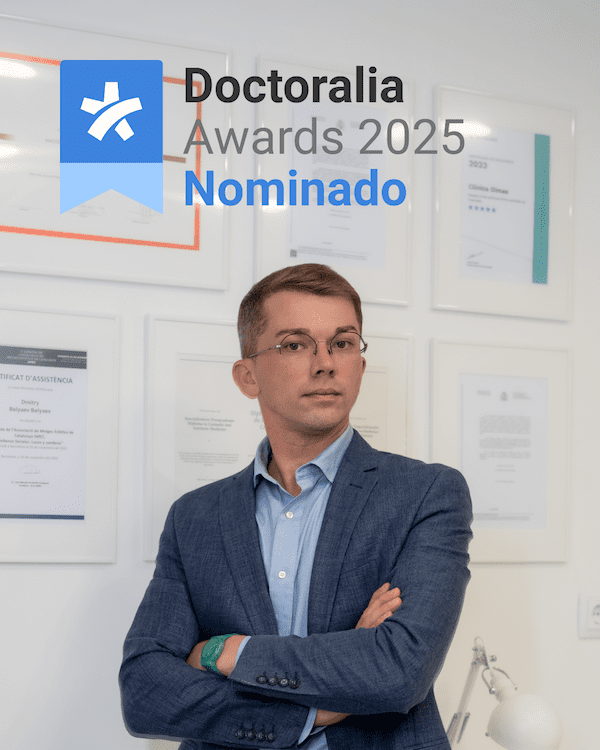 Clínica DÍMAS, nominada a los Doctoralia Awards 2025 como Mejor Clínica de Medicina Estética en España